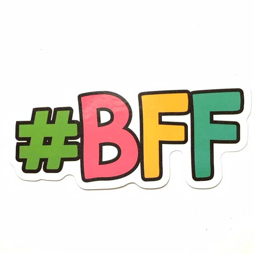 BFF Vinyl Sticker